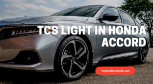 TCS Light In Honda Accord