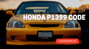 Honda P1399 Code