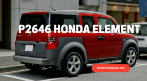 P2646 Honda Element